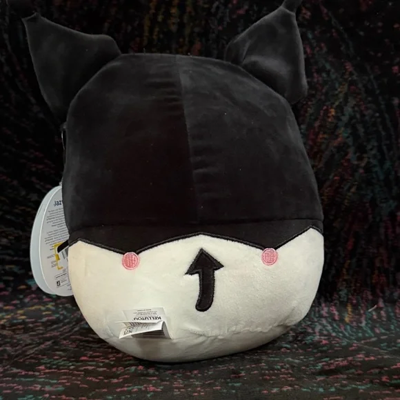 Hello Kitty Squishmallows Black and White Plush - Picture 4 of 6